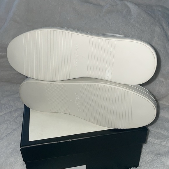 NWT J/SLIDES NOCA White Leather Sneaker - Picture 15 of 16